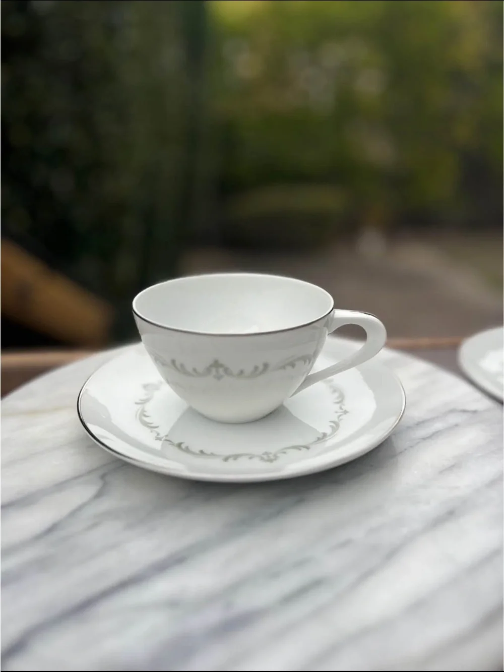 Vintage Fine China Sango Arabesque Cup & Saucer